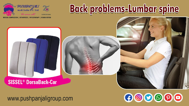 Back problems in prolonged sitting and treatment with back support!